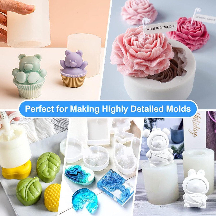 Silicone Mold Making Kit, 38.8 - đánh giá và giá Candle Making Business