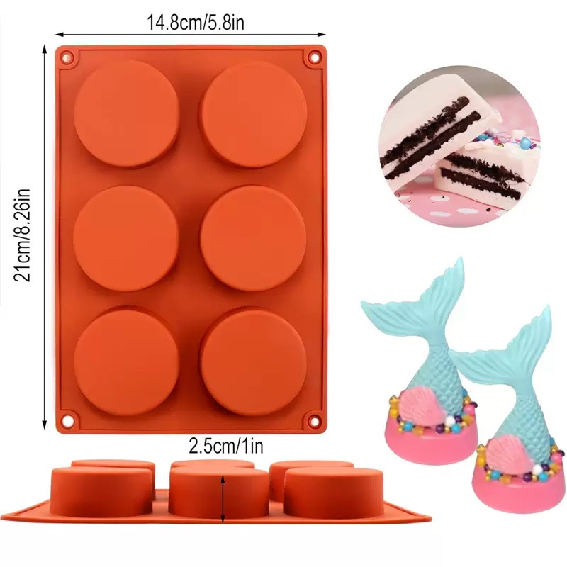 Round Silicone Soap Mold DIY H - đánh giá và giá Candle Making Business